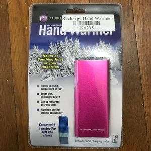 Pink Rechargeable Hand Warmer